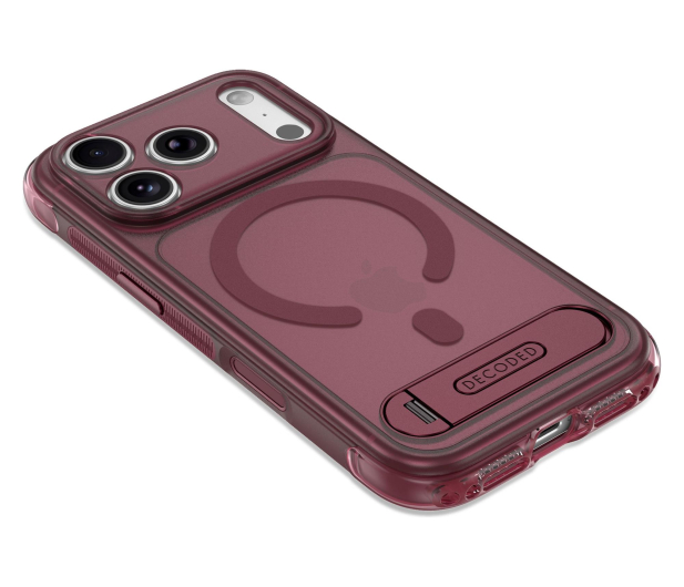 Decoded AntiMicrobial Hybrid Stand Backcover do iPhone 18 Pro MagSaf - 1586688 - zdjęcie 8